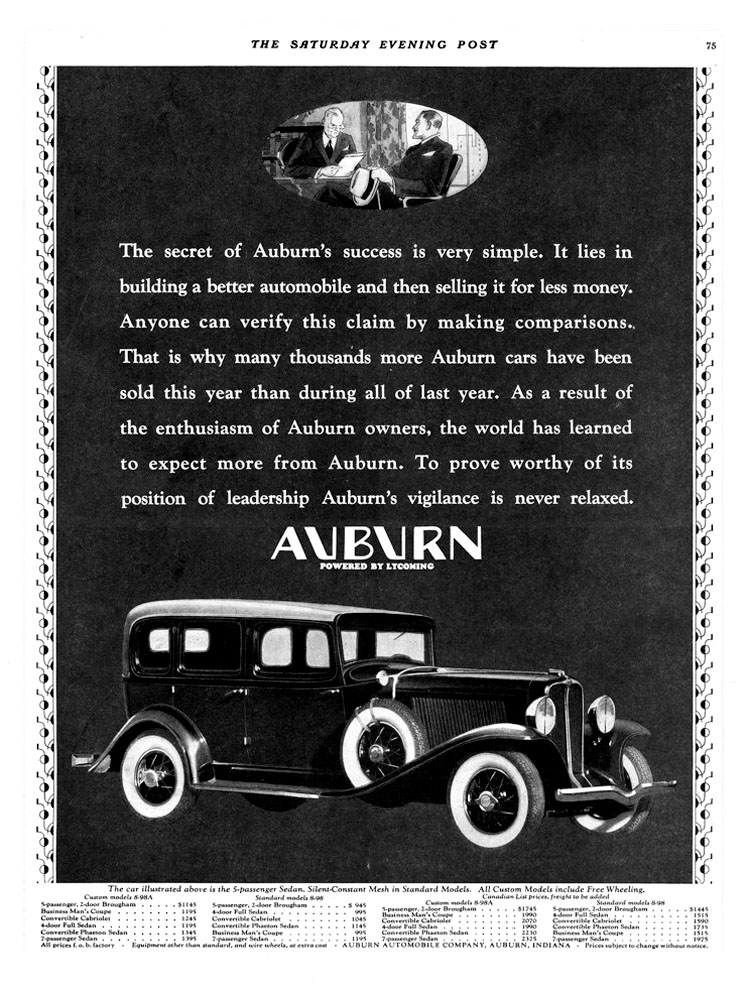 1931 Auburn 6